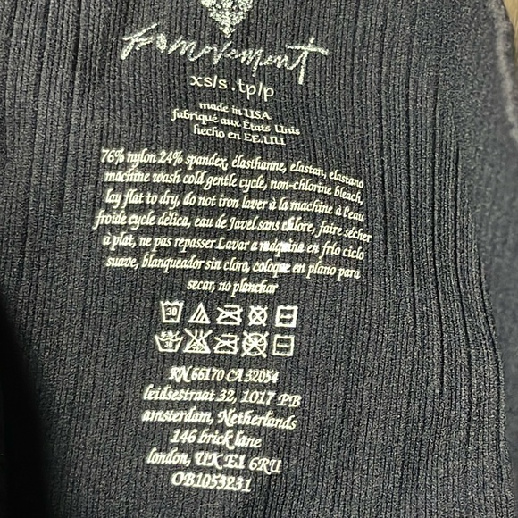 Free People Movement Good Karma Leggings in Black Size XS - Picture 10 of 16